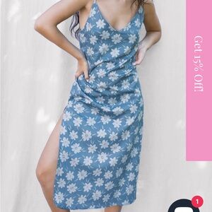 LOKAHI SWIMWEAR slip dress, brand new with tags.